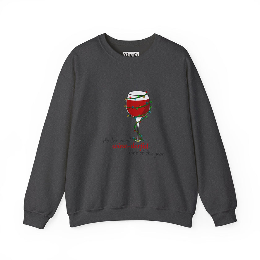 It's The Most Winederful Time Of The Year Crewneck Sweatshirt