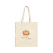 I Love You A Latte Cotton Canvas Tote