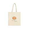 I Love You A Latte Cotton Canvas Tote