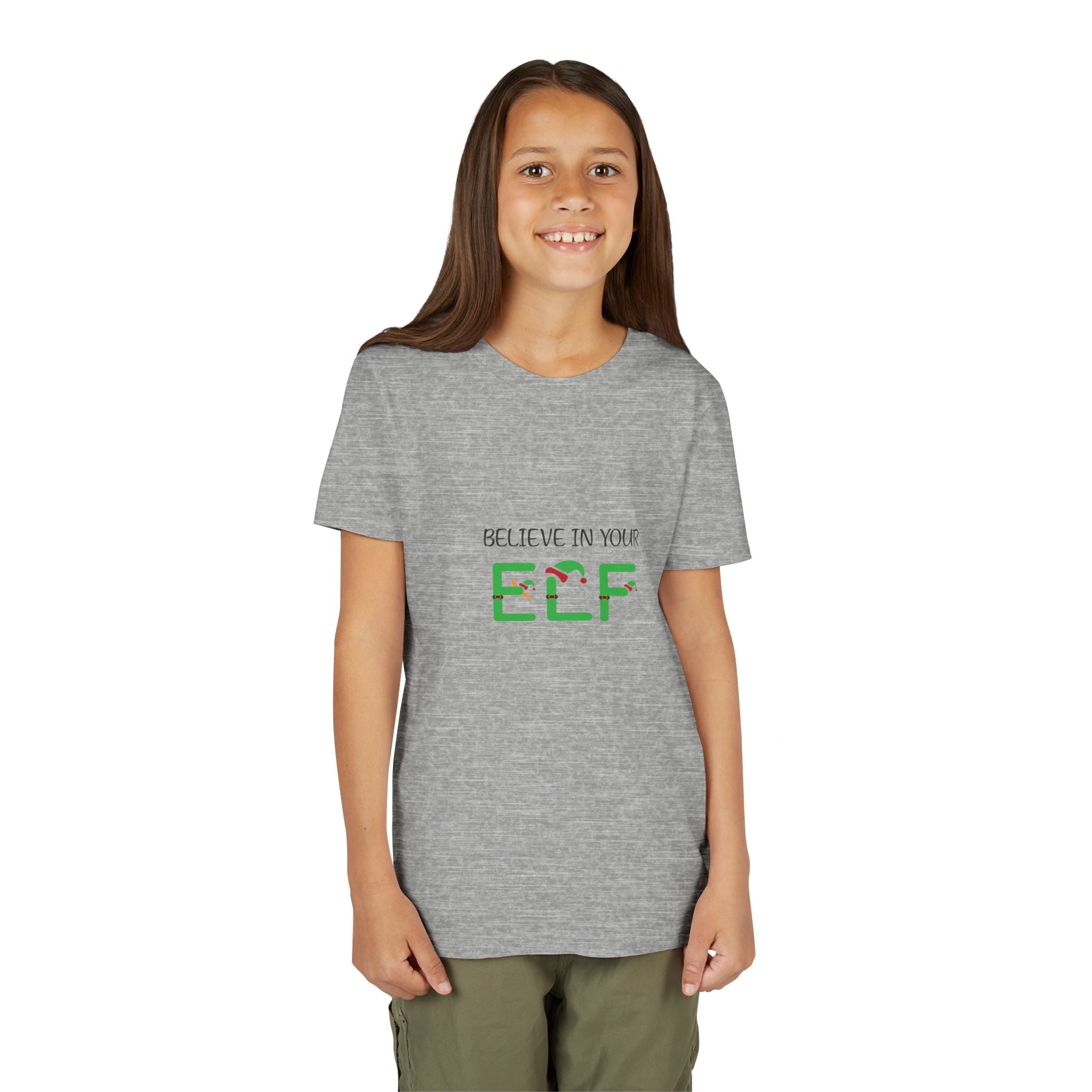 Believe In Your Elf Youth Short Sleeve Tee