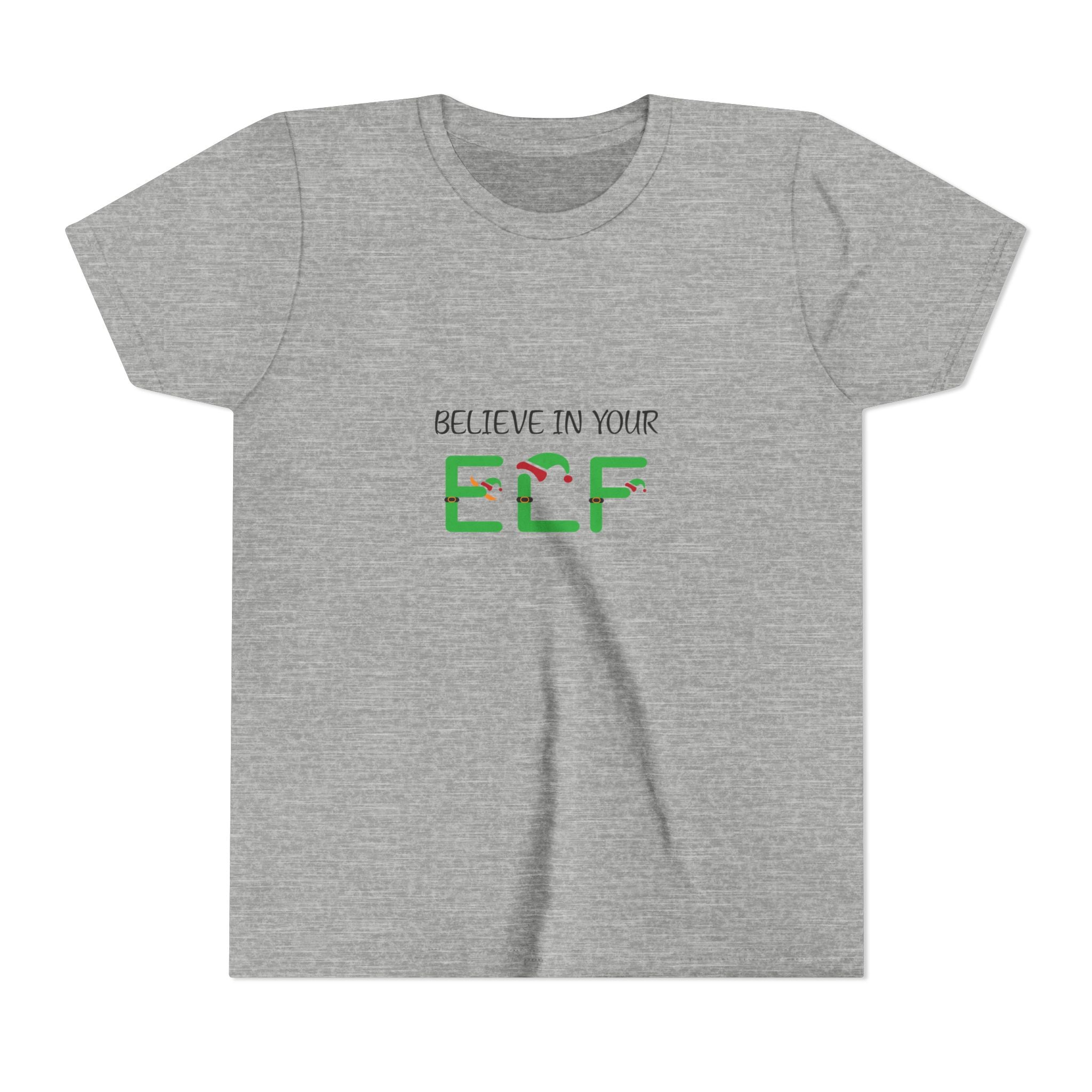 Believe In Your Elf Youth Short Sleeve Tee