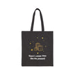 Snow Time Like The Present Cotton Canvas Tote Bag