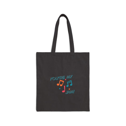 You're My Jam Cotton Canvas Tote