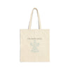 I'm Snow Angel Cotton Canvas Tote Bag
