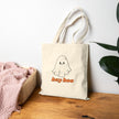 Hey Boo Cotton Canvas Tote