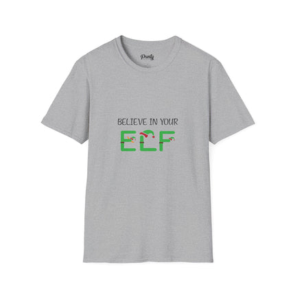Believe In Your Elf Softstyle Cotton Tee