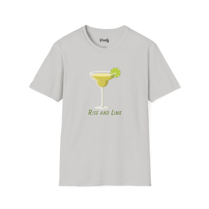 Rise & Lime Softstyle Cotton Tee