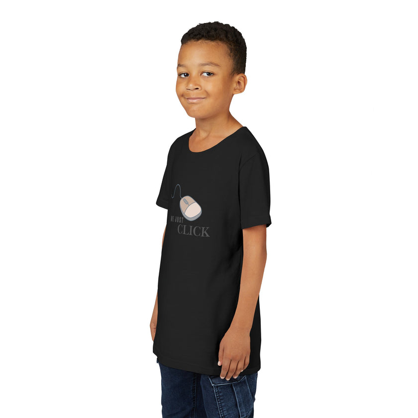 We Just Click Youth Short Sleeve Tee