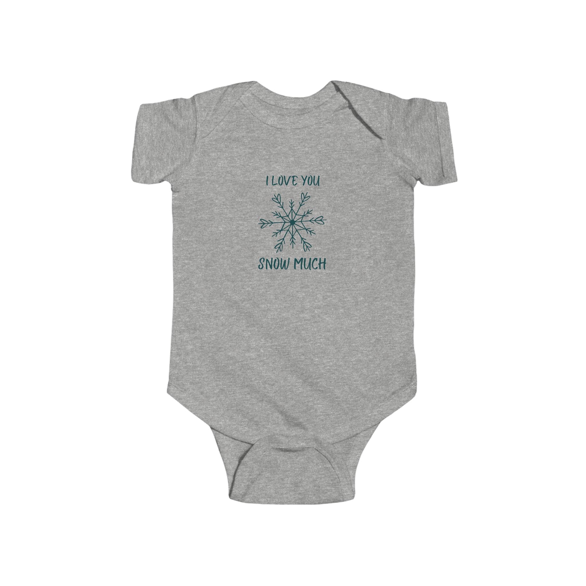 I Love You Snow Much Baby Onesie