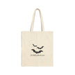 Batty About You Cotton Canvas Tote