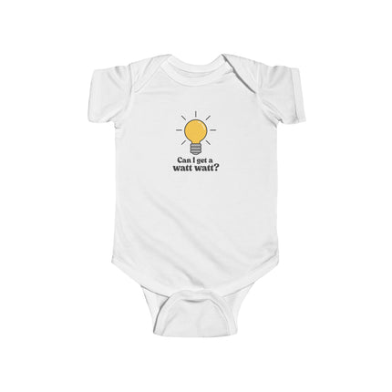 Can I Get A Watt Watt Baby Onesie