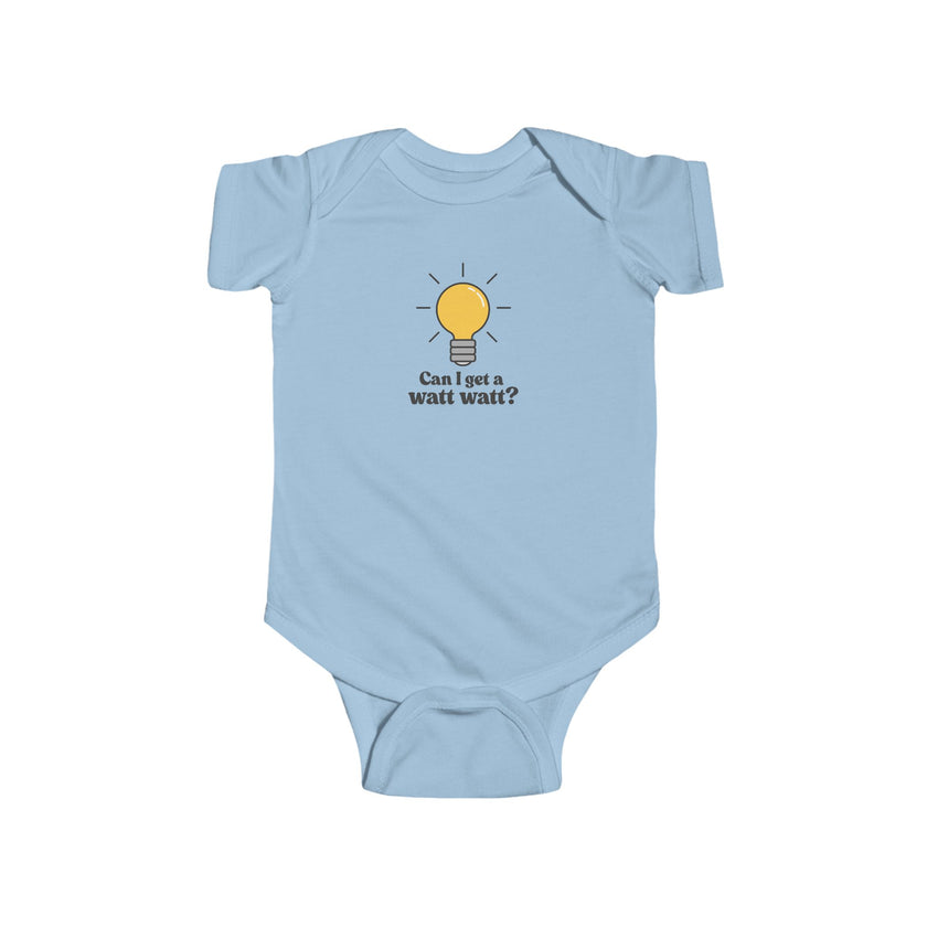 Can I Get A Watt Watt Baby Onesie