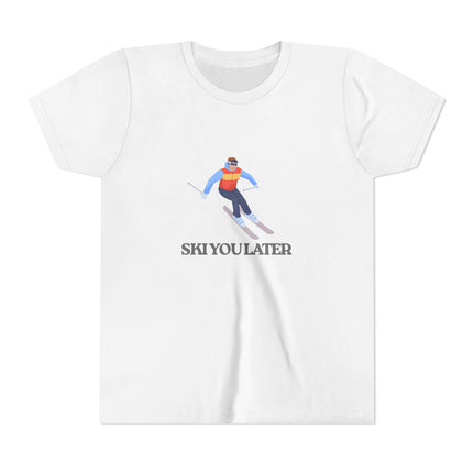 Ski You Later Youth Short Sleeve Tee