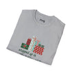 Wrapped Up In The Holiday Spirit - Red - Softstyle Cotton Tee