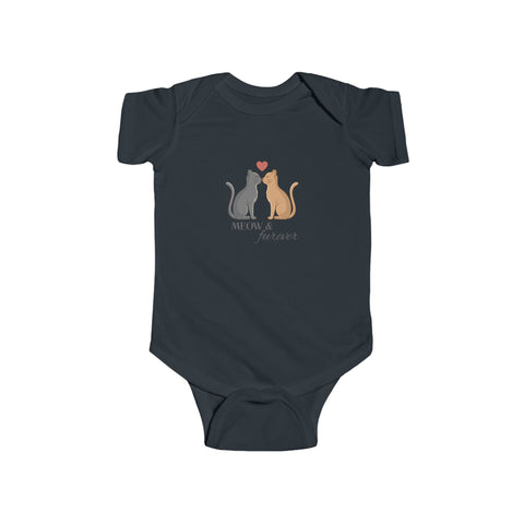 Meow & Furever Baby Onesie