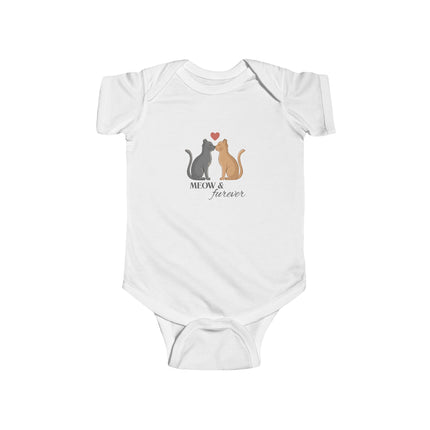Meow & Furever Baby Onesie