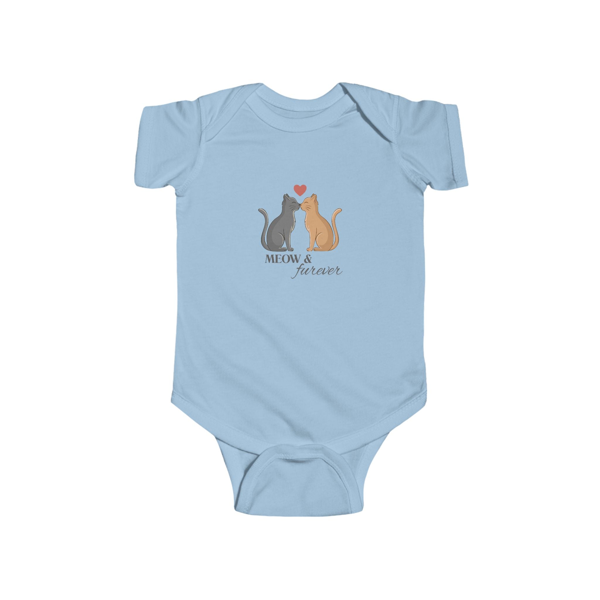 Meow & Furever Baby Onesie
