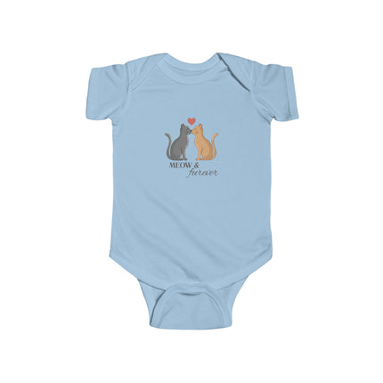 Meow & Furever Baby Onesie