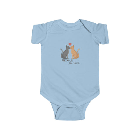 Meow & Furever Baby Onesie