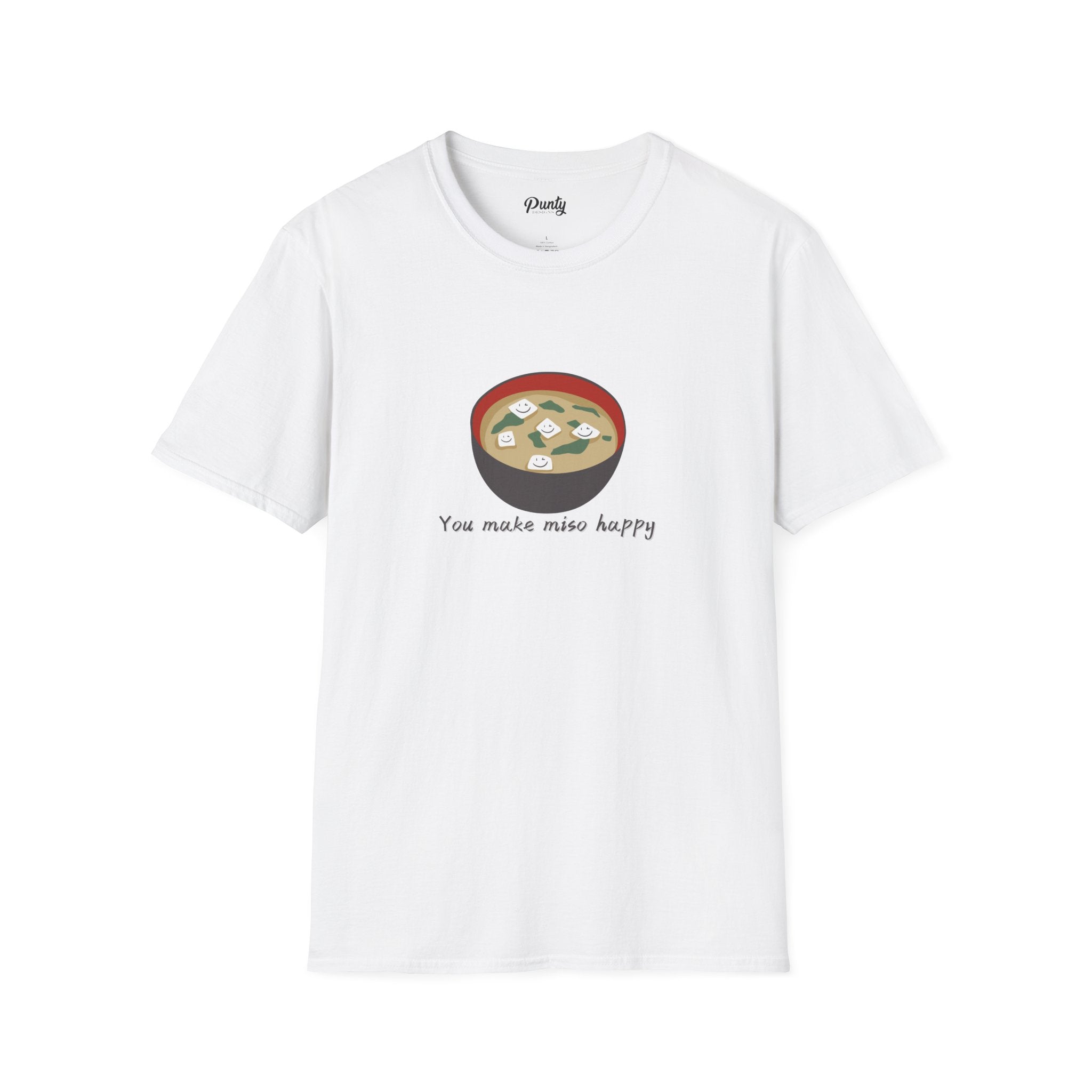 You Make Miso Happy Softstyle Cotton Tee