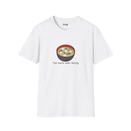 You Make Miso Happy Softstyle Cotton Tee