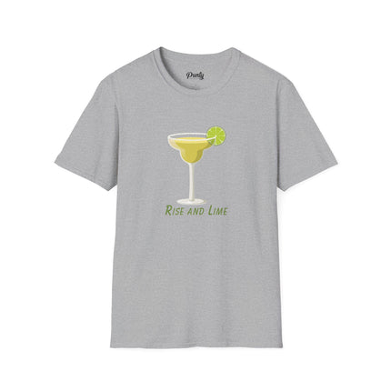 Rise & Lime Softstyle Cotton Tee