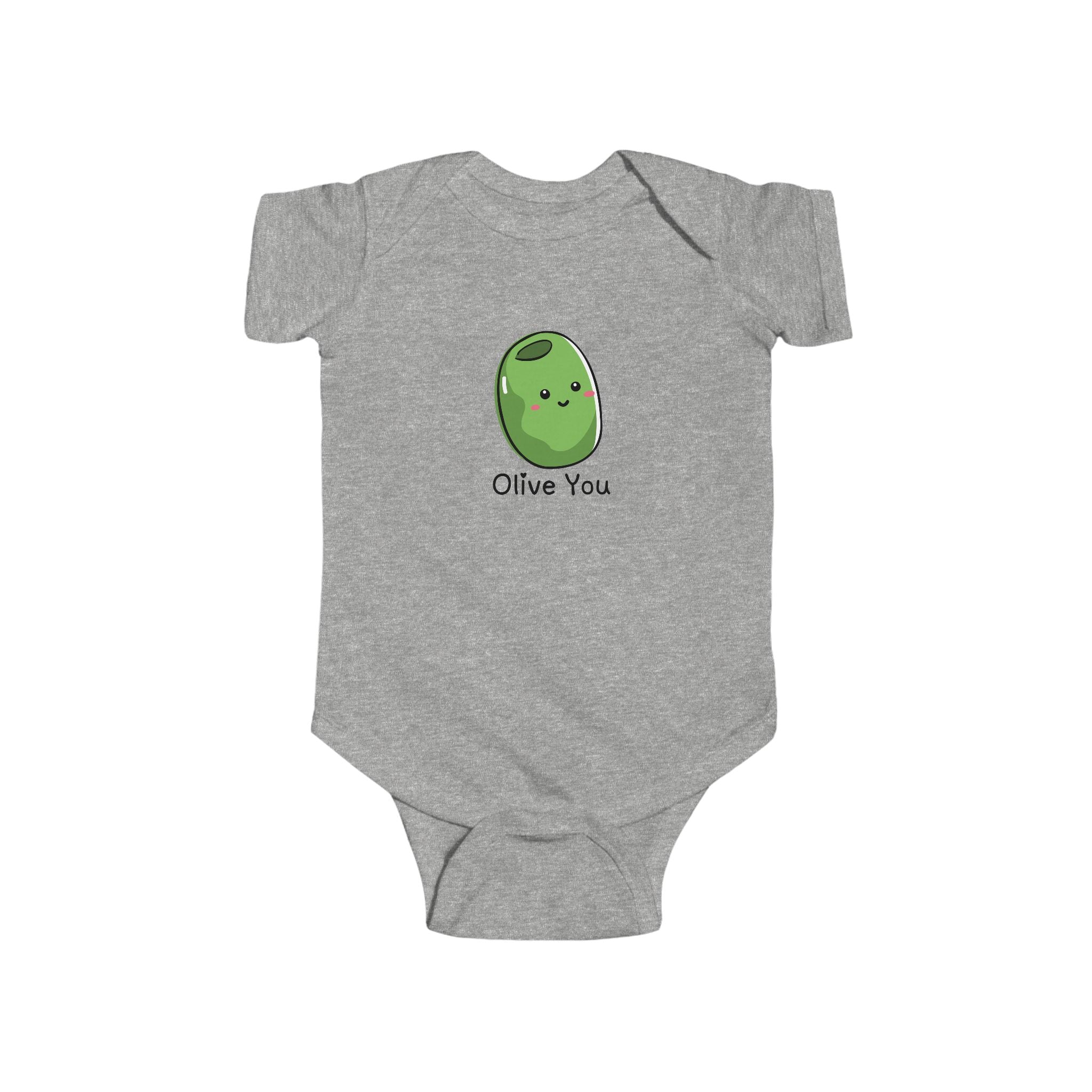 Olive You Baby Onesie
