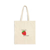 I Love You Berry Much Cotton Canvas Tote