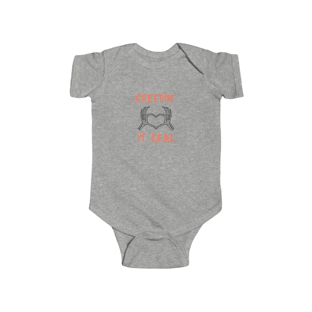Creepin' It Real Heart Infant Onesie