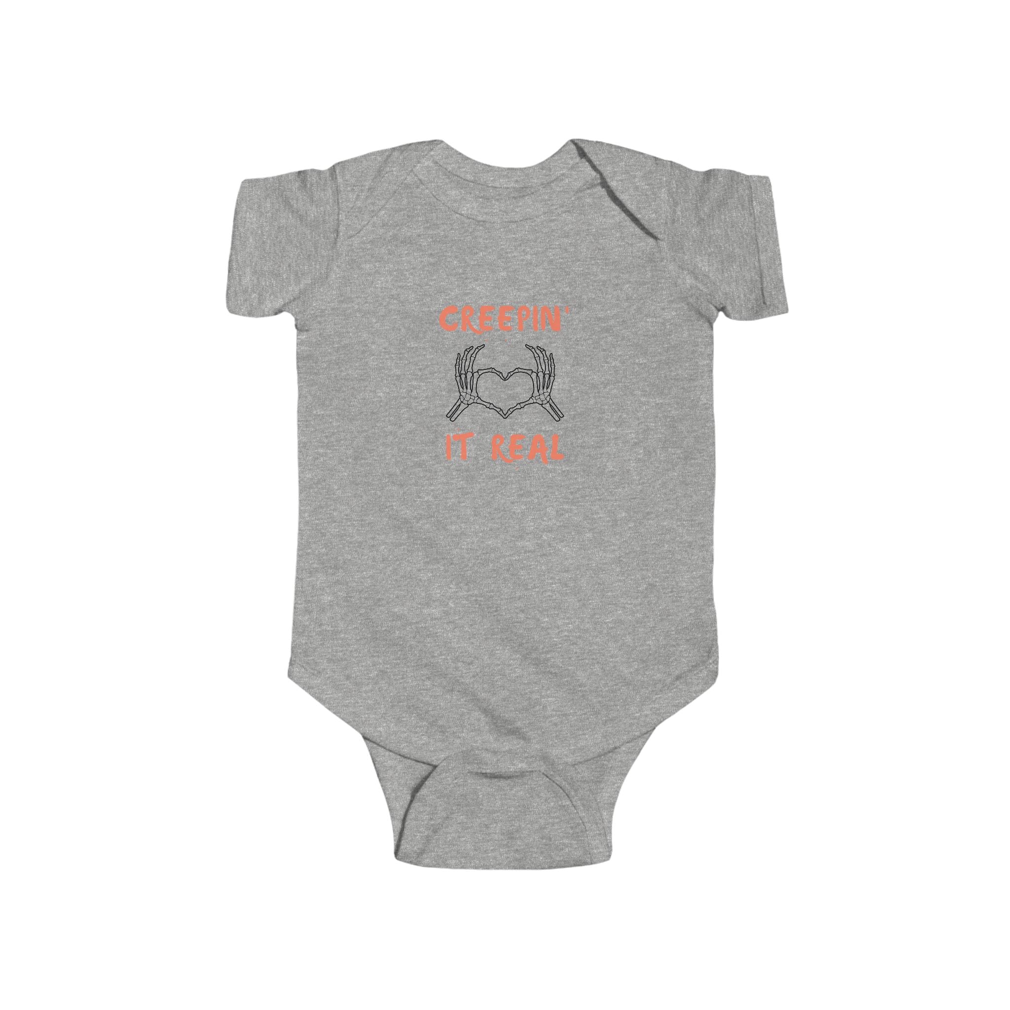 Creepin' It Real Heart Infant Onesie