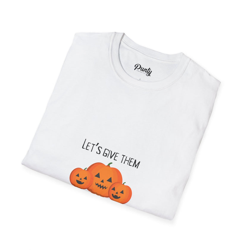 Pumpkin To Talk About Softstyle Cotton Tee