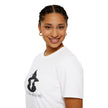 Resting Witch Face Black & White Softstyle Cotton Tee