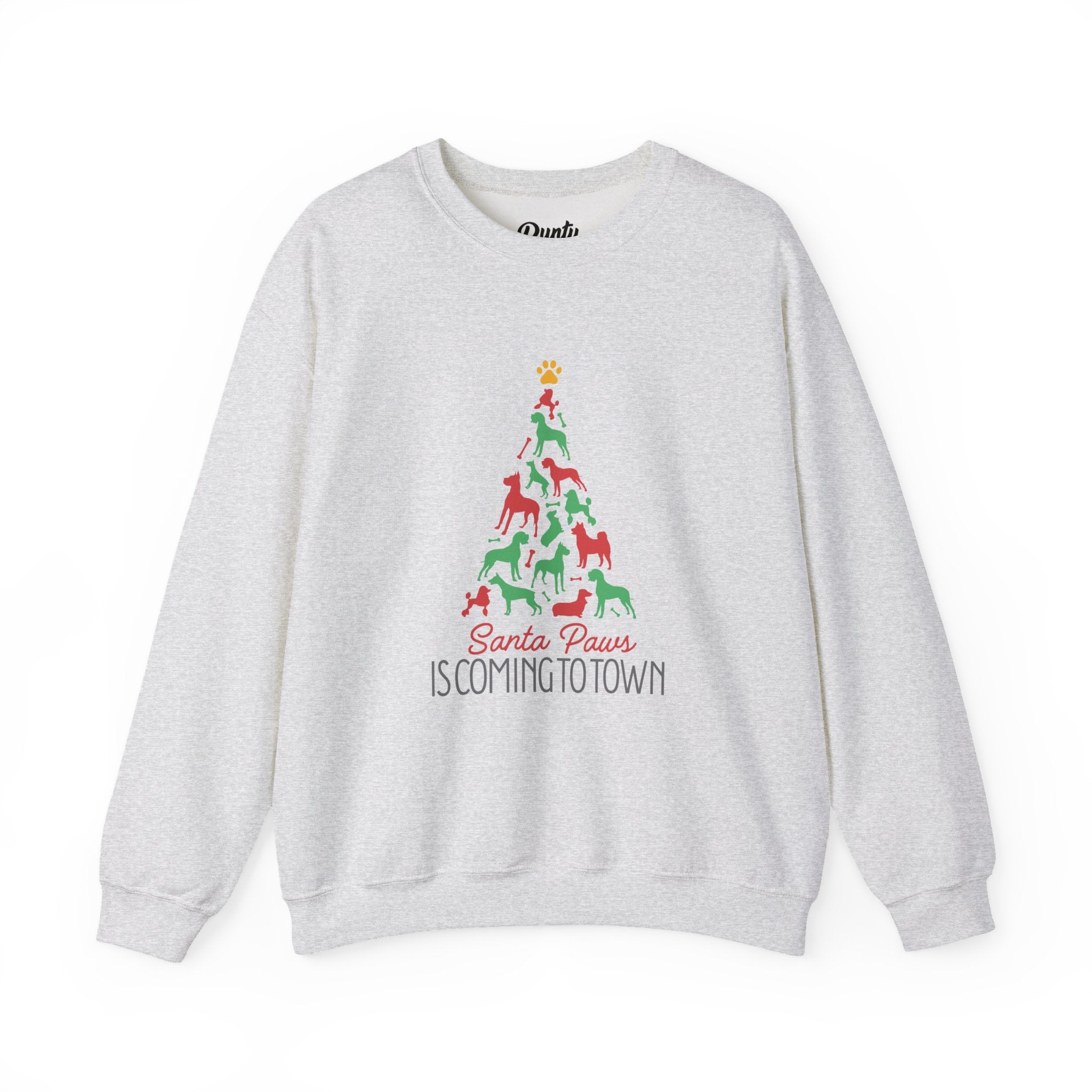 Santa Paws - Tree - Crewneck Sweatshirt