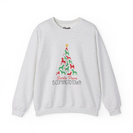 Santa Paws - Tree - Crewneck Sweatshirt