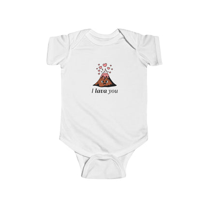 I Lava You Baby Onesie