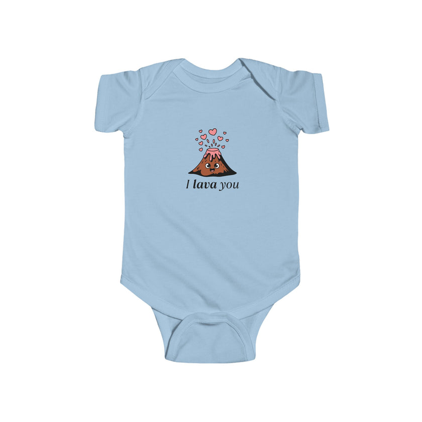 I Lava You Baby Onesie