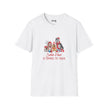 Santa Paws Is Coming To Town - Dogs - Softstyle Cotton Tee