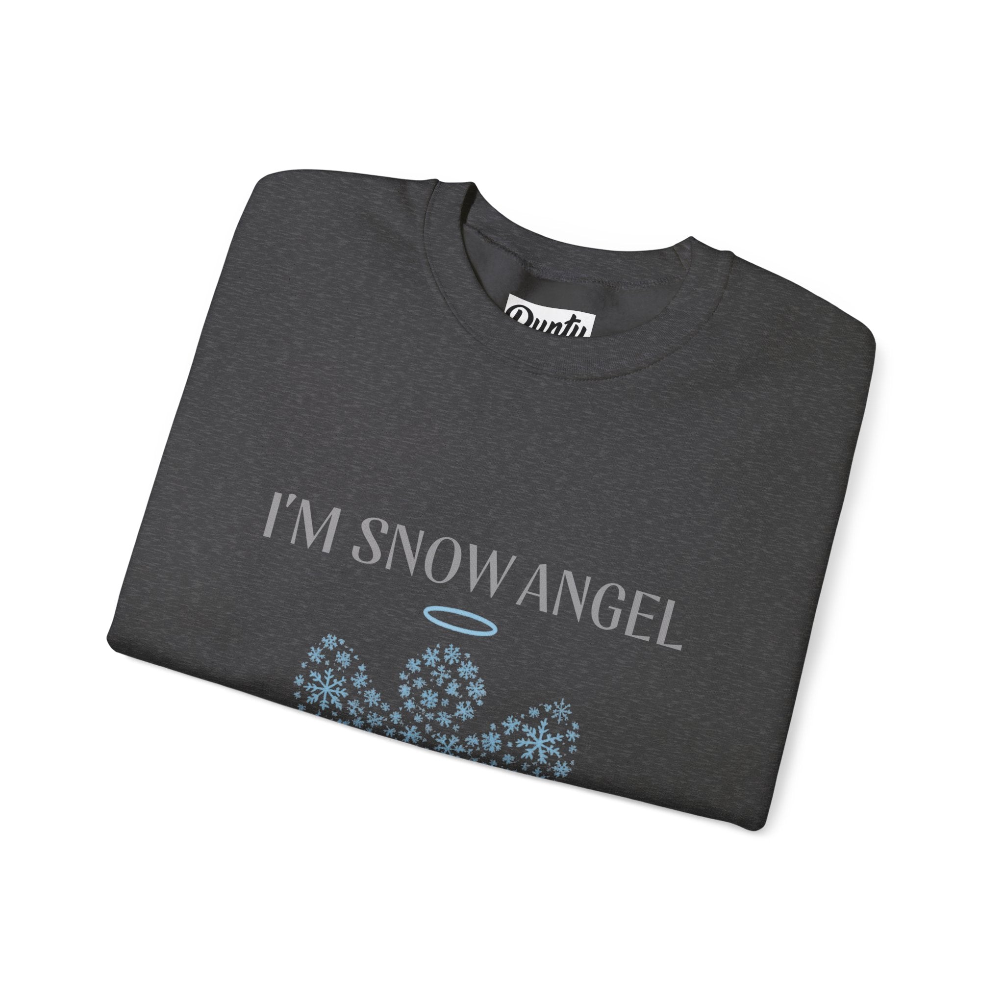 I'm Snow Angel Crewneck Sweatshirt