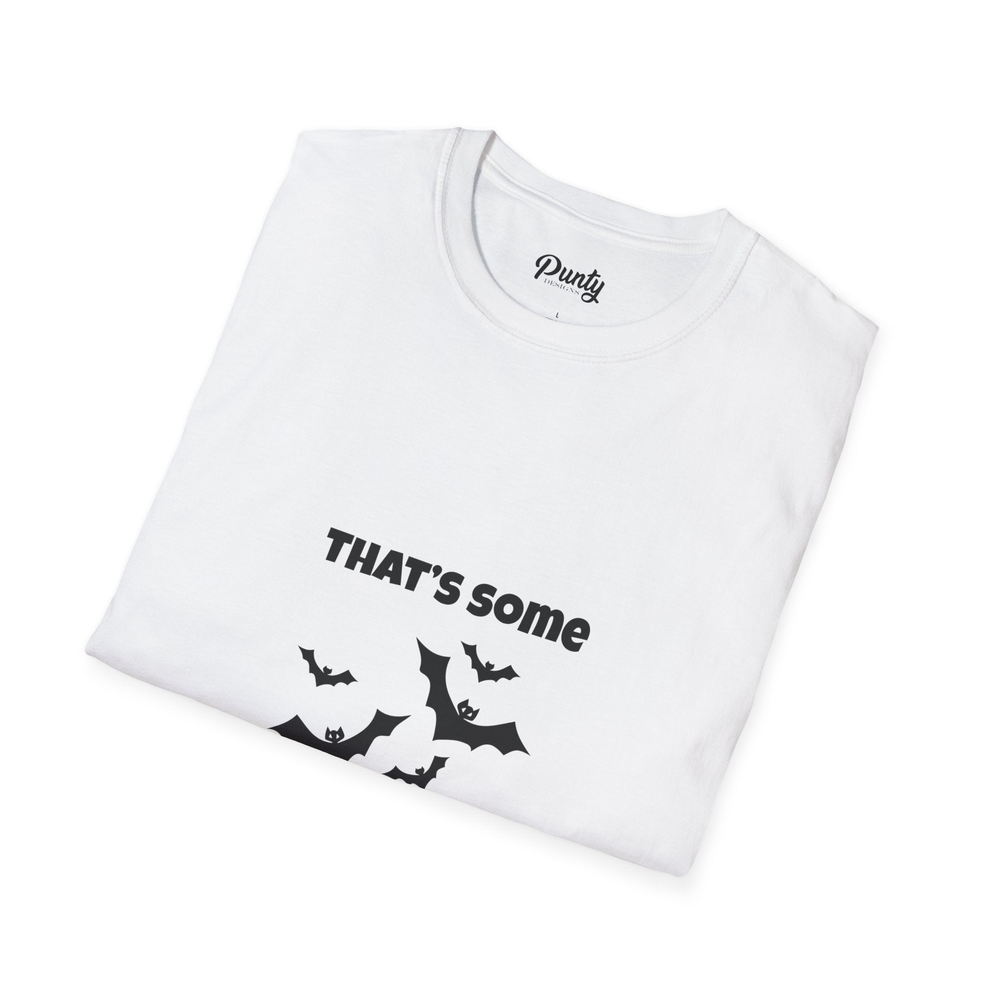 That's Some Boo Shit- Bats Softstyle Cotton Tee