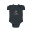 Santa Paws Is Coming To Town- Tree- Baby Onesie