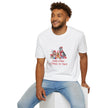 Santa Paws Is Coming To Town - Dogs - Softstyle Cotton Tee