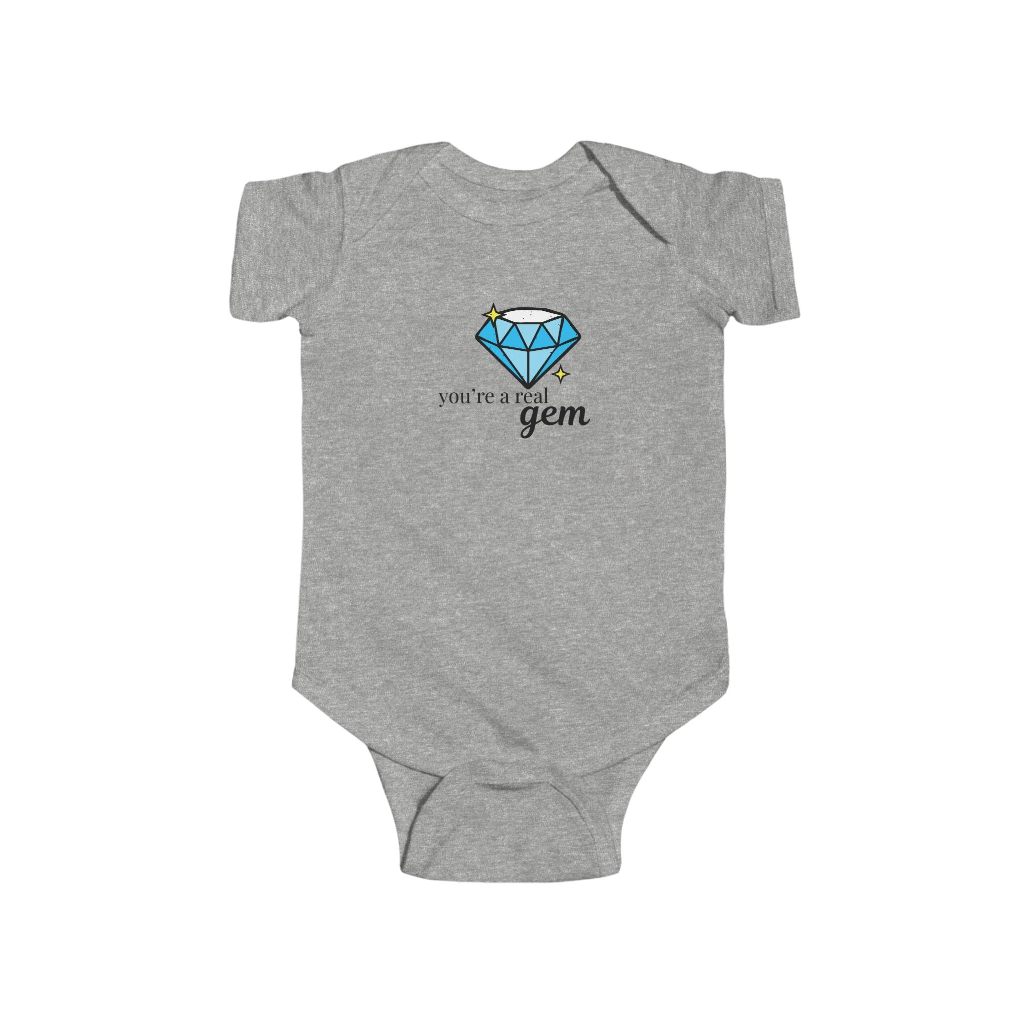 You're A Real Gem Baby Onesie