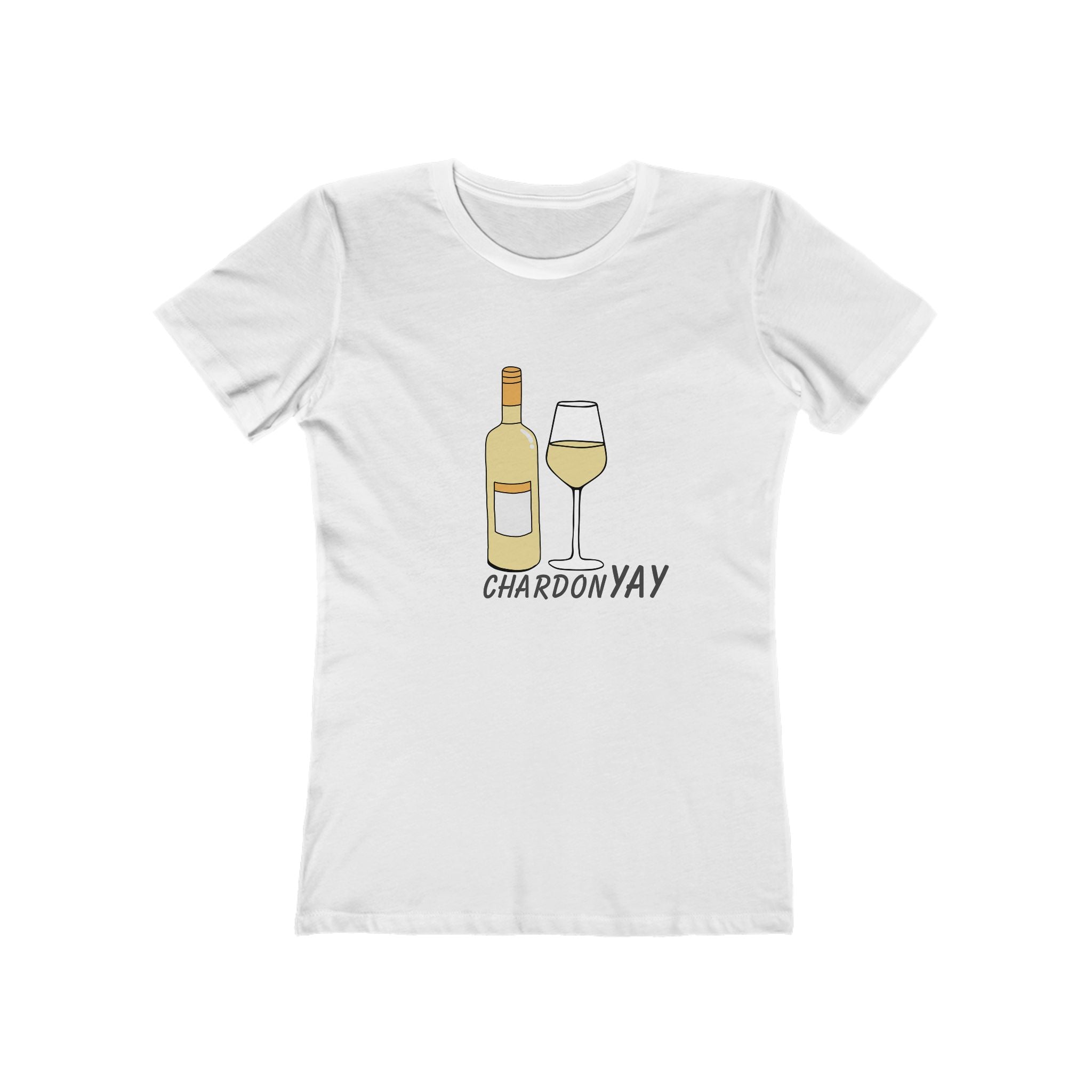 ChardonYAY Women's Boyfriend T-Shirt