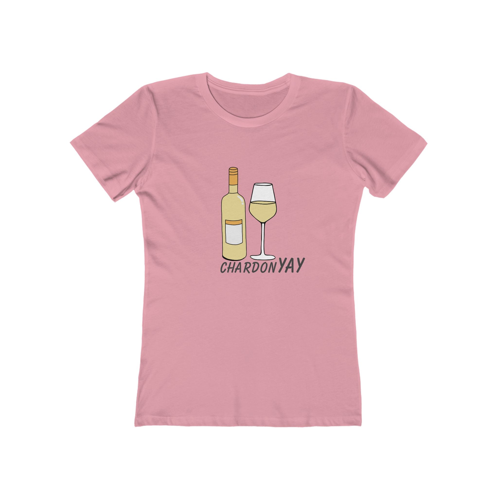 ChardonYAY Women's Boyfriend T-Shirt