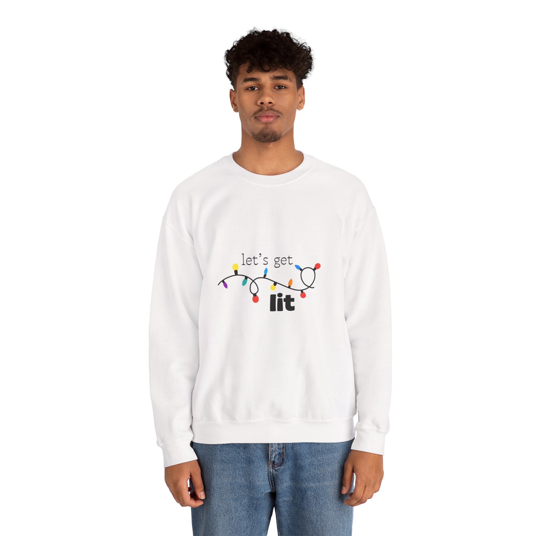 Let's Get Lit Crewneck Sweatshirt