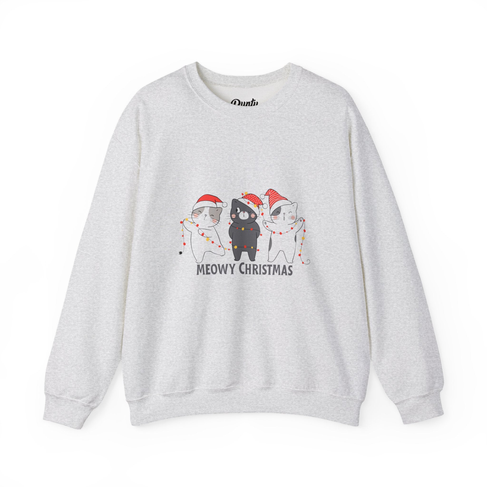Meowy Christmas Crewneck Sweatshirt