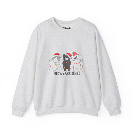 Meowy Christmas Crewneck Sweatshirt