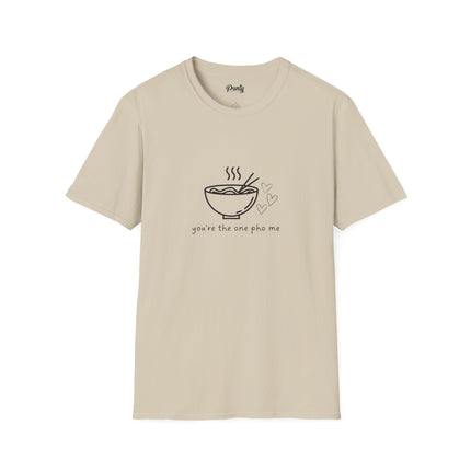 You're The One Pho Me Softstyle Cotton Tee