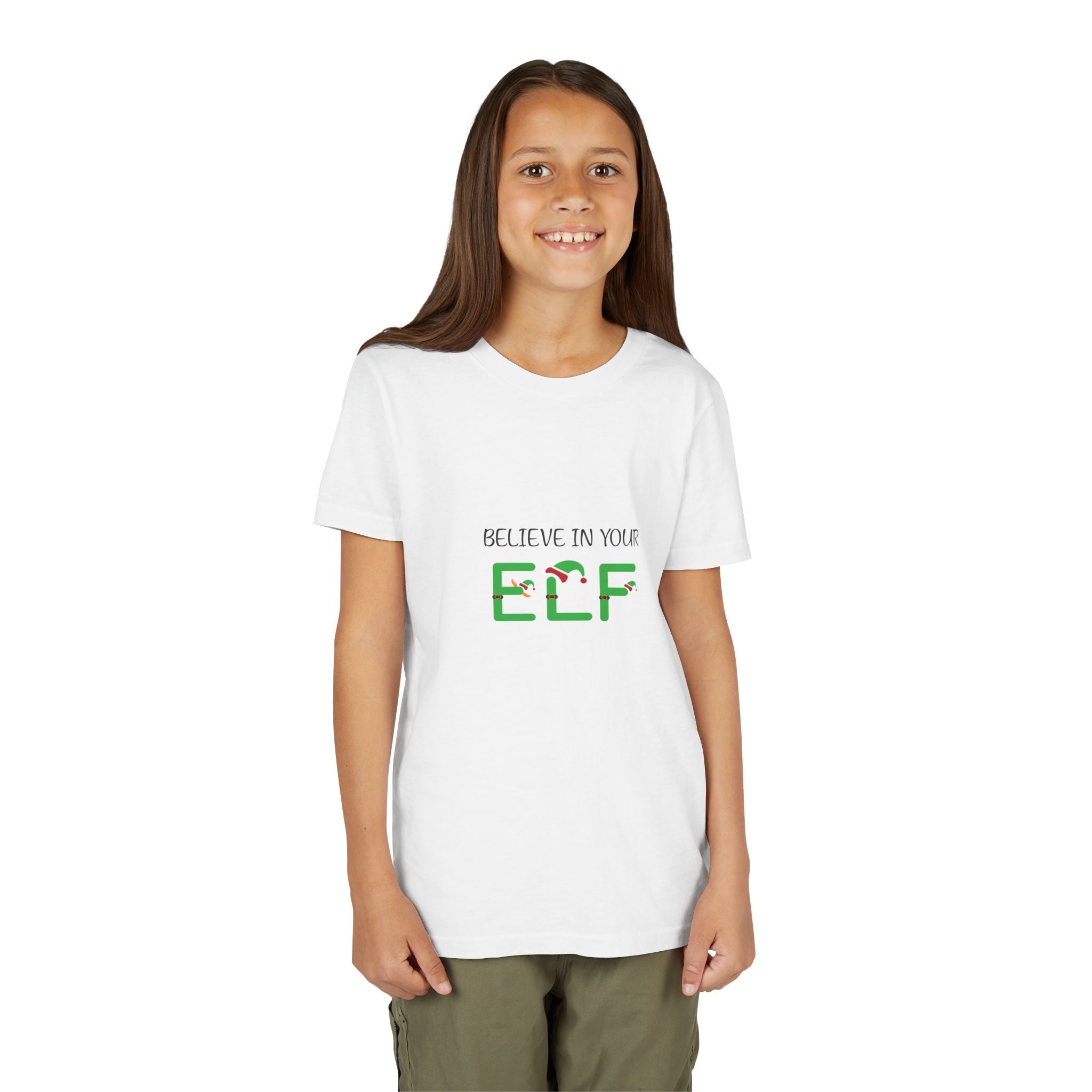 Believe In Your Elf Youth Short Sleeve Tee