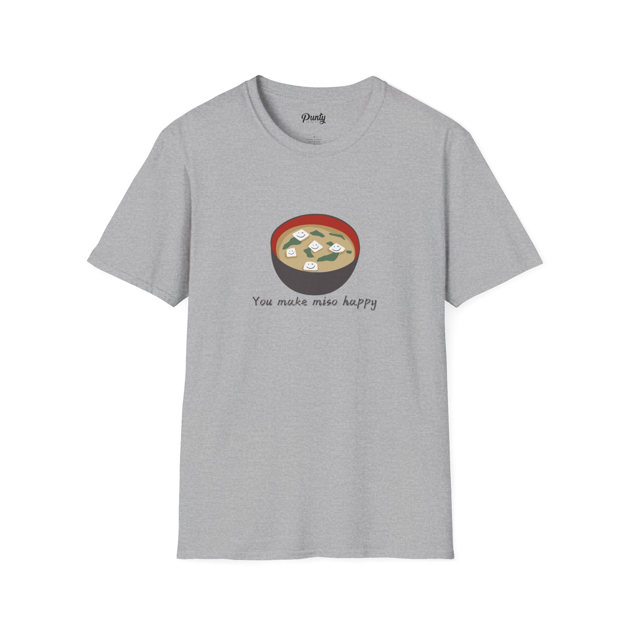 You Make Miso Happy Softstyle Cotton Tee